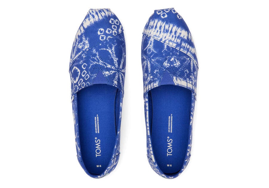 Toms Alpargata Batik Női Alpargatas Kék Magyarország | HU507-998