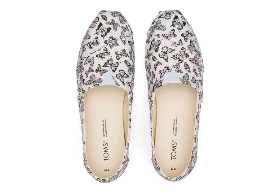 Toms Alpargata Butterflies Női Alpargatas Rózsaszín Magyarország | HU070-362