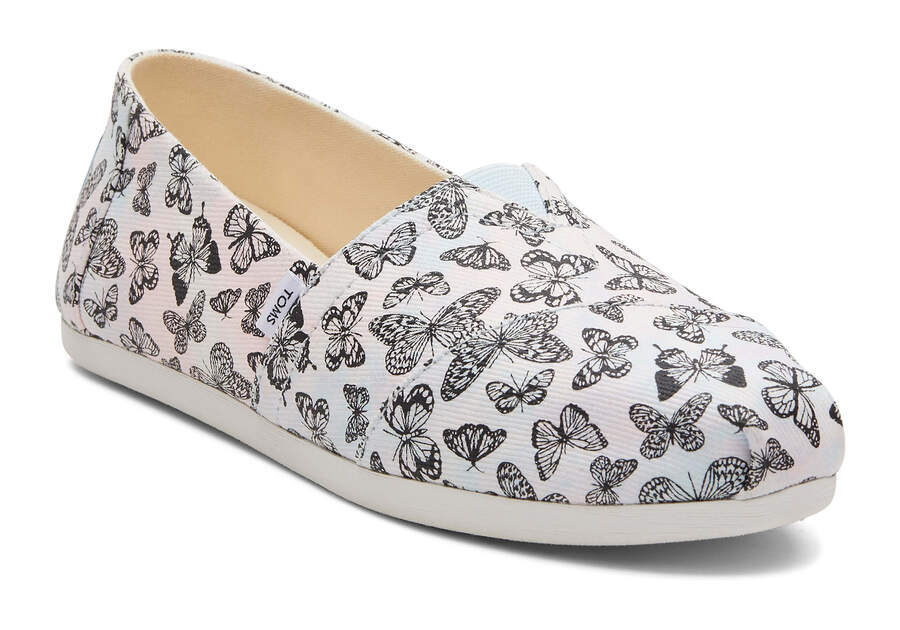 Toms Alpargata Butterflies Női Alpargatas Rózsaszín Magyarország | HU070-362