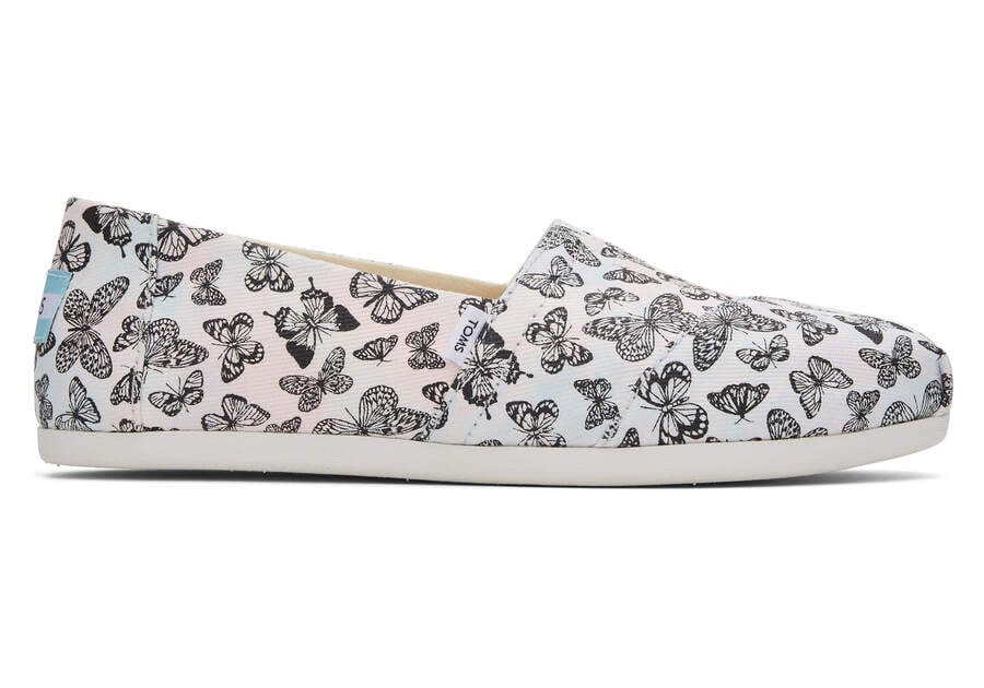 Toms Alpargata Butterflies Női Alpargatas Rózsaszín Magyarország | HU070-362