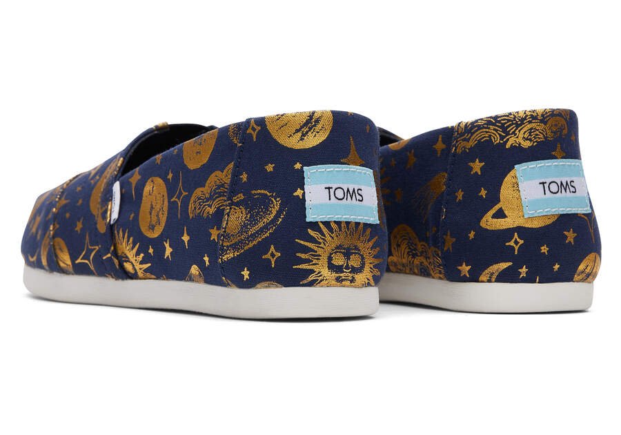 Toms Alpargata Celestial Női Alpargatas Sötétkék Magyarország | HU417-542