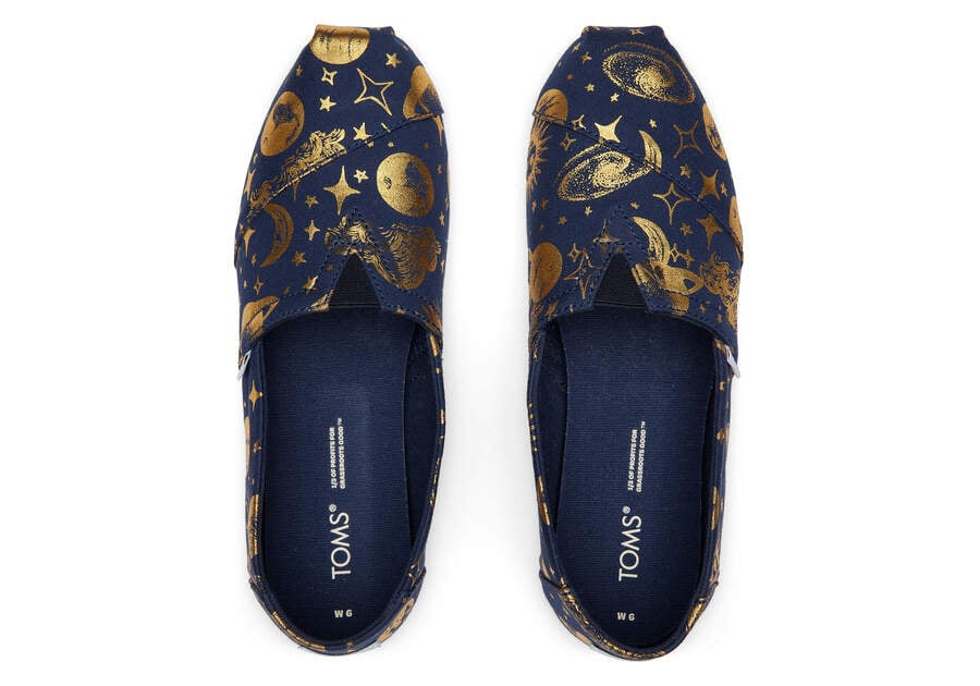 Toms Alpargata Celestial Női Alpargatas Sötétkék Magyarország | HU417-542