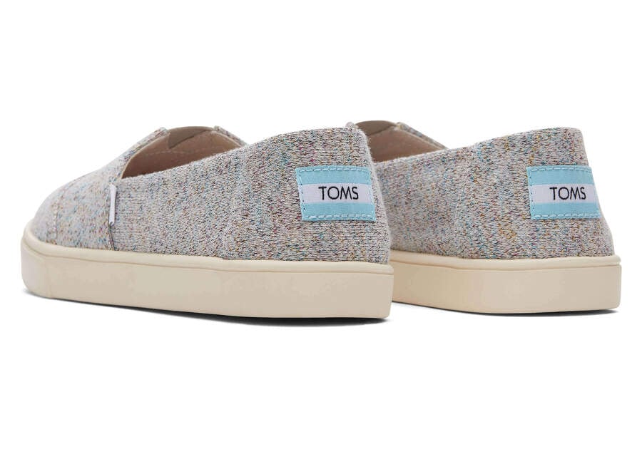 Toms Alpargata Cupsole Slip On Női Slip On Világos Szürke Metal Magyarország | HU175-249