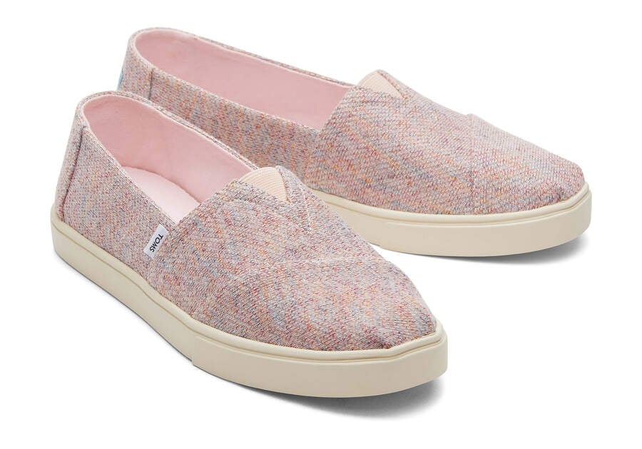 Toms Alpargata Cupsole Slip On Női Slip On Rózsaszín Metal Magyarország | HU655-965