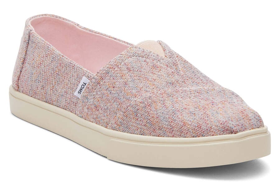 Toms Alpargata Cupsole Slip On Női Slip On Rózsaszín Metal Magyarország | HU655-965