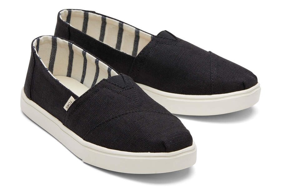 Toms Alpargata Cupsole Slip On Női Slip On Fekete Magyarország | HU709-387