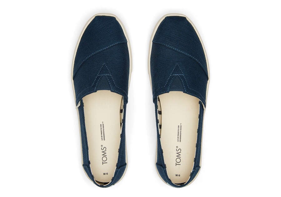 Toms Alpargata Cupsole Slip On Női Slip On Kék Magyarország | HU893-169