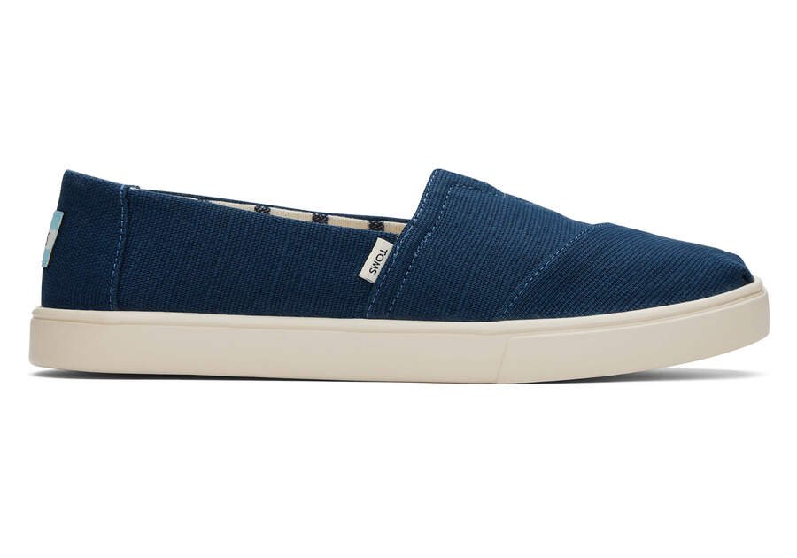 Toms Alpargata Cupsole Slip On Női Slip On Kék Magyarország | HU893-169