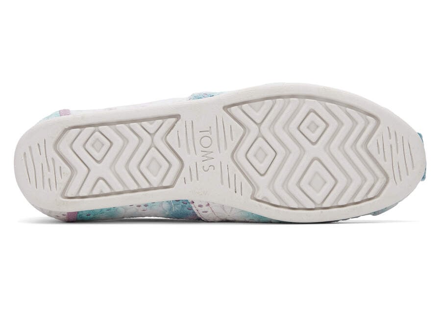 Toms Alpargata Floral Eyelets Női Alpargatas Lila Magyarország | HU231-760