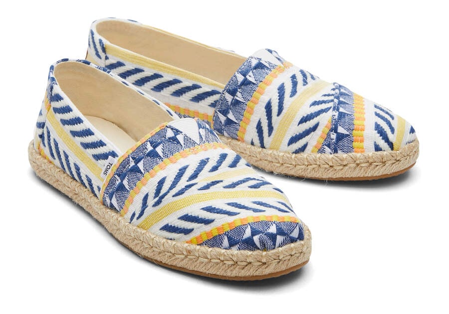 Toms Alpargata Global Jaquard Rope Espadrille Női Espadrilles Színes Magyarország | HU649-247