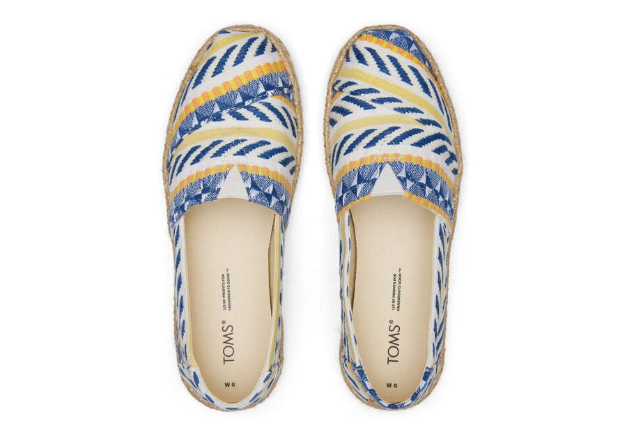 Toms Alpargata Global Jaquard Rope Espadrille Női Espadrilles Színes Magyarország | HU649-247