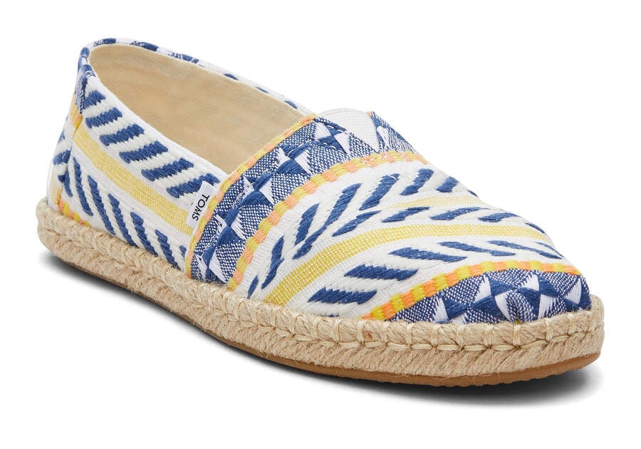 Toms Alpargata Global Jaquard Rope Espadrille Női Espadrilles Színes Magyarország | HU649-247