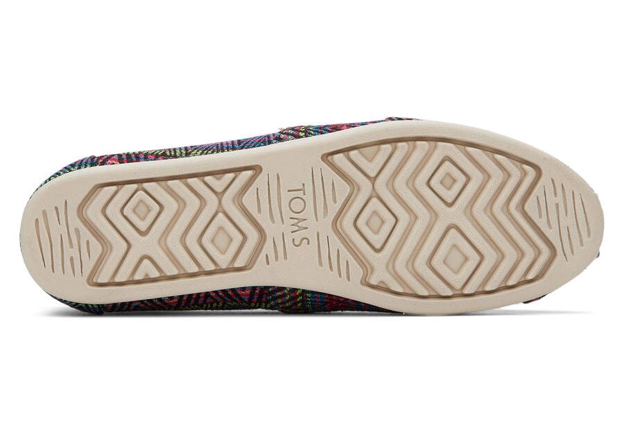 Toms Alpargata Global Woven Női Alpargatas Fekete Magyarország | HU016-605