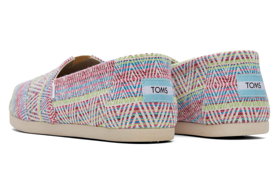 Toms Alpargata Global Woven Női Alpargatas Színes Magyarország | HU144-344