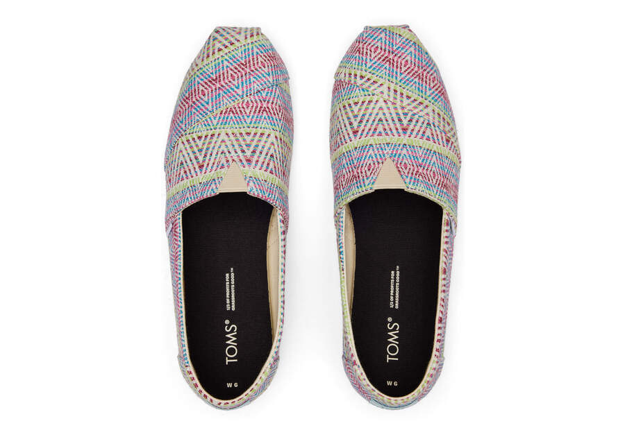 Toms Alpargata Global Woven Női Alpargatas Színes Magyarország | HU144-344