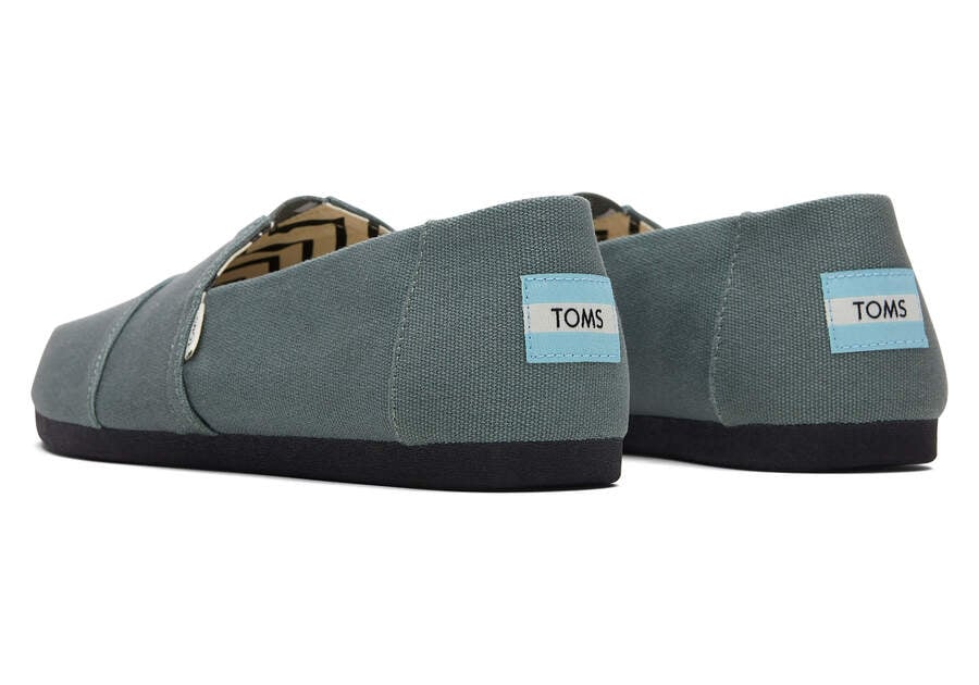 Toms Alpargata Heritage Vászon Férfi Alpargatas Zöld Magyarország | HU006-352