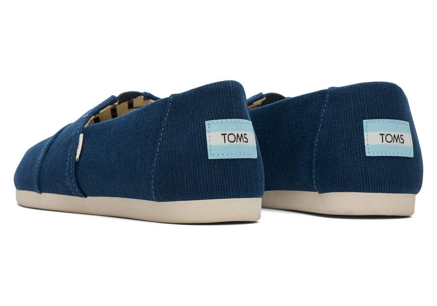 Toms Alpargata Heritage Vászon Női Alpargatas Kék Magyarország | HU266-343