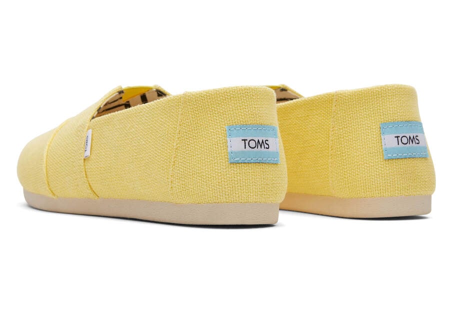 Toms Alpargata Heritage Vászon Női Alpargatas Sárga Magyarország | HU326-117