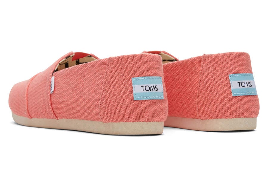 Toms Alpargata Heritage Vászon Női Alpargatas Narancssárga Magyarország | HU409-630