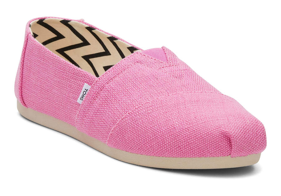 Toms Alpargata Heritage Vászon Női Alpargatas Rózsaszín Magyarország | HU589-484