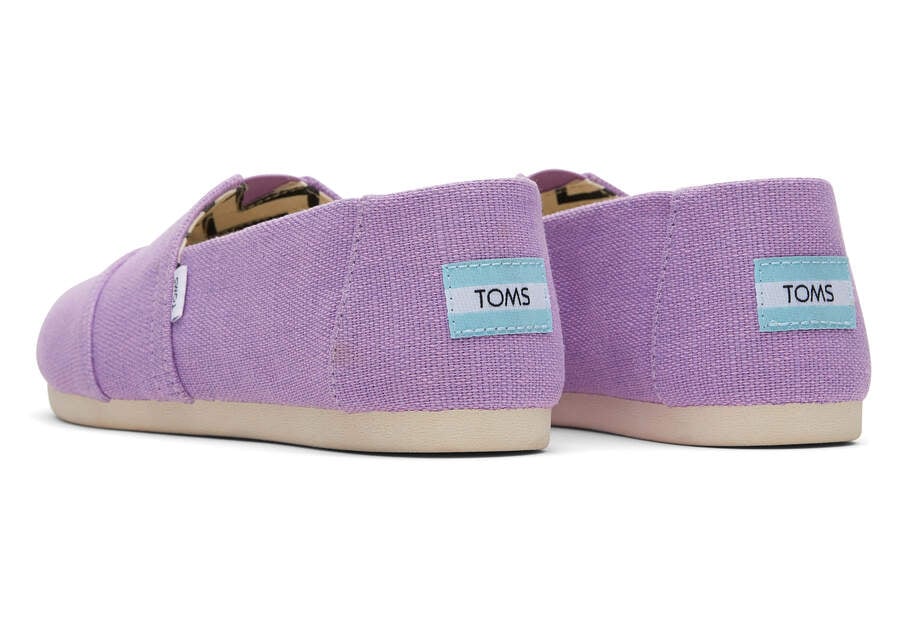 Toms Alpargata Heritage Vászon Női Alpargatas Lila Magyarország | HU810-455