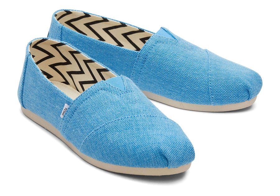 Toms Alpargata Heritage Vászon Női Alpargatas Kék Magyarország | HU919-325