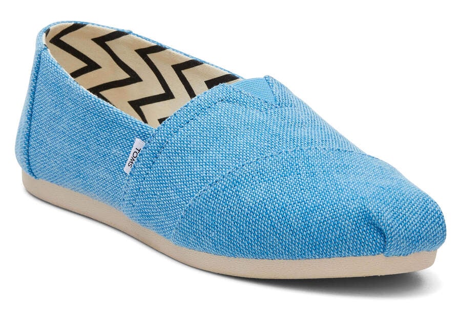 Toms Alpargata Heritage Vászon Női Alpargatas Kék Magyarország | HU919-325