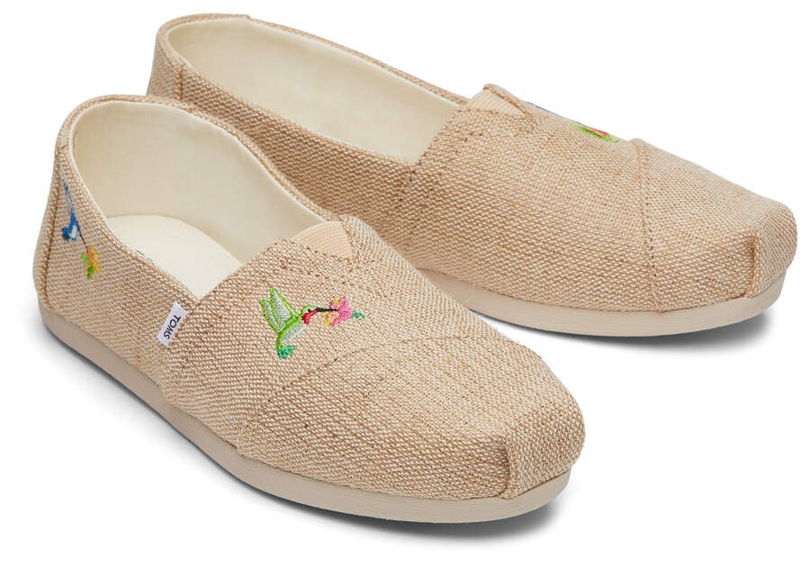 Toms Alpargata Hummingbirds Női Alpargatas Barna Magyarország | HU073-368