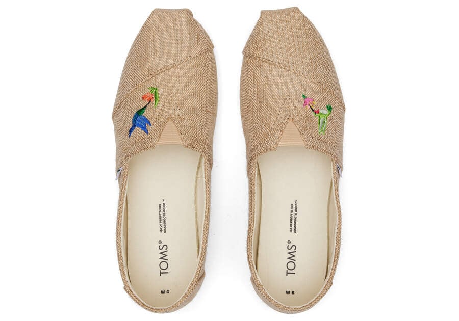 Toms Alpargata Hummingbirds Női Alpargatas Barna Magyarország | HU073-368