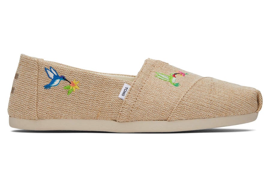 Toms Alpargata Hummingbirds Női Alpargatas Barna Magyarország | HU073-368