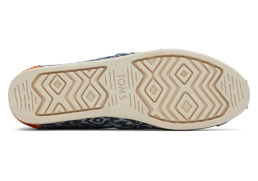 Toms Alpargata Ikat Diamonds Női Alpargatas Kék Magyarország | HU572-734