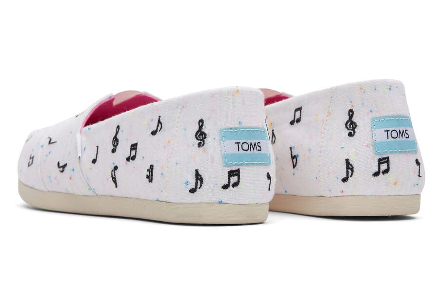 Toms Alpargata Music Notes Női Alpargatas Bézs Magyarország | HU750-972