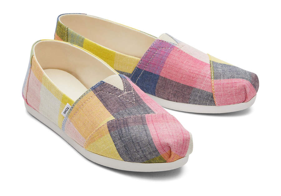 Toms Alpargata Picnic Plaid Női Alpargatas Színes Magyarország | HU703-396