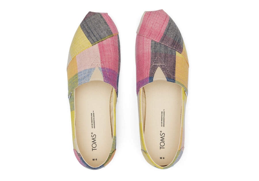 Toms Alpargata Picnic Plaid Női Alpargatas Színes Magyarország | HU703-396