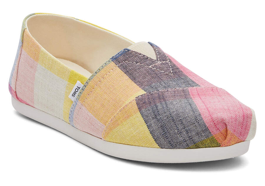 Toms Alpargata Picnic Plaid Női Alpargatas Színes Magyarország | HU703-396