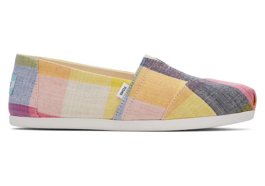 Toms Alpargata Picnic Plaid Női Alpargatas Színes Magyarország | HU703-396