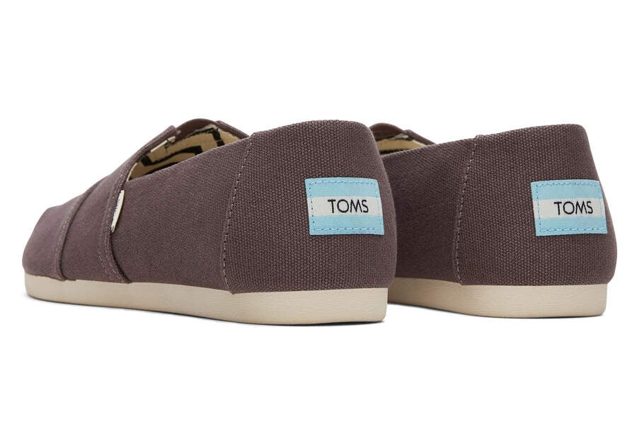 Toms Alpargata Recycled Pamut Vászon Női Alpargatas Szürke Magyarország | HU074-363