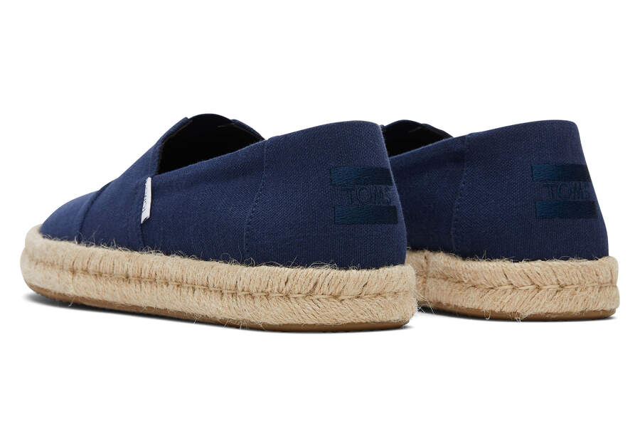 Toms Alpargata Rope 2.0 Férfi Alpargatas Sötétkék Magyarország | HU561-836