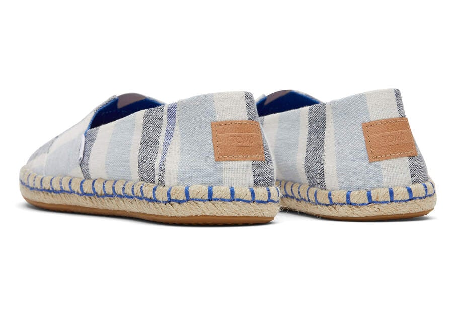 Toms Alpargata Rope Espadrille Női Espadrilles Kék Magyarország | HU922-522