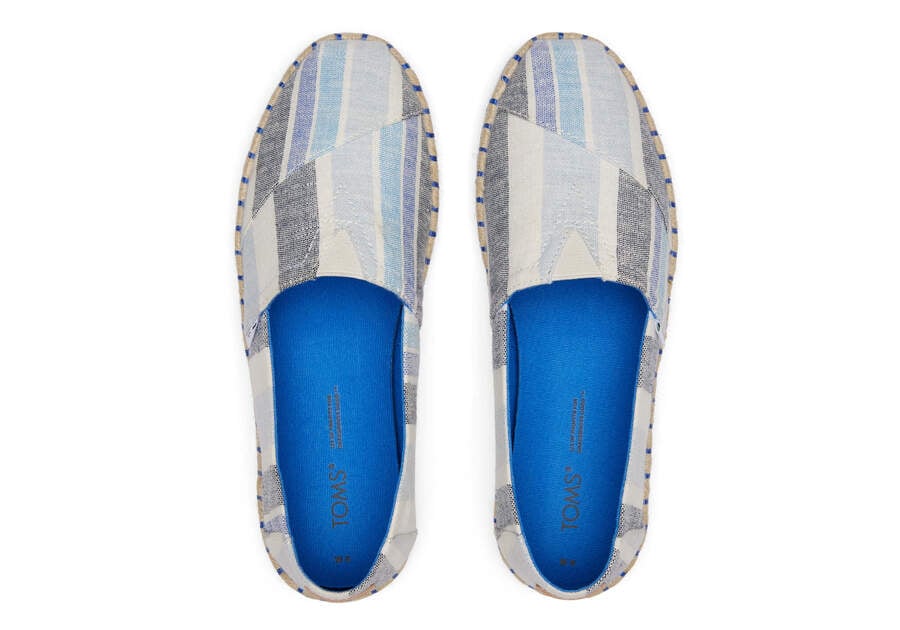 Toms Alpargata Rope Espadrille Női Espadrilles Kék Magyarország | HU922-522