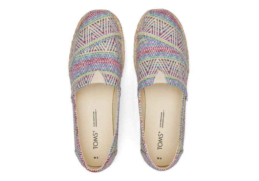 Toms Alpargata Rope Platform Női Espadrilles Bézs Magyarország | HU924-032