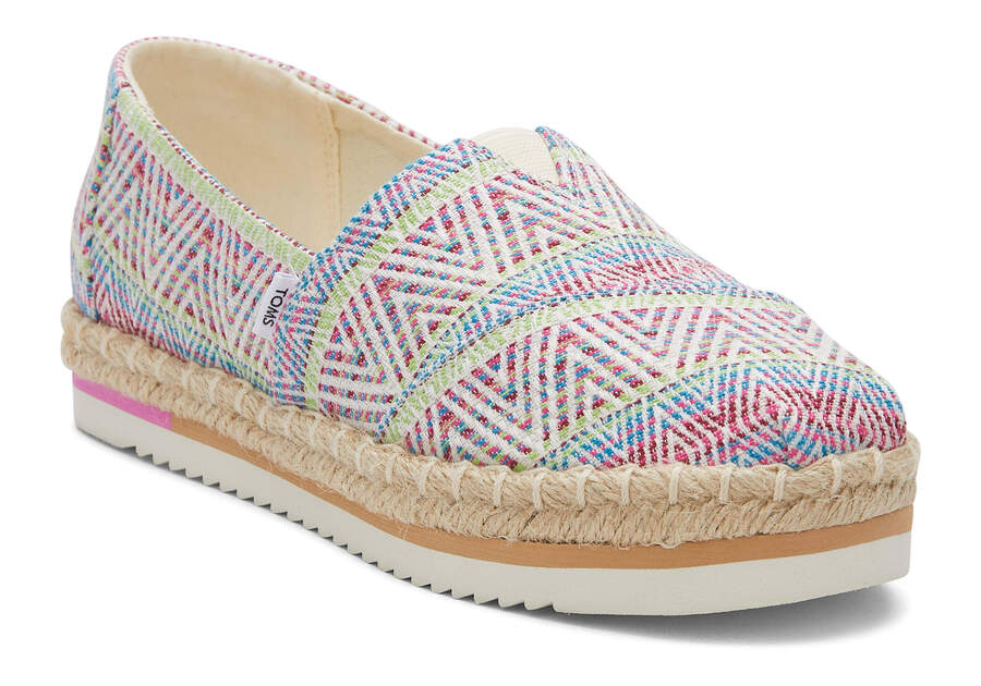 Toms Alpargata Rope Platform Női Espadrilles Bézs Magyarország | HU924-032