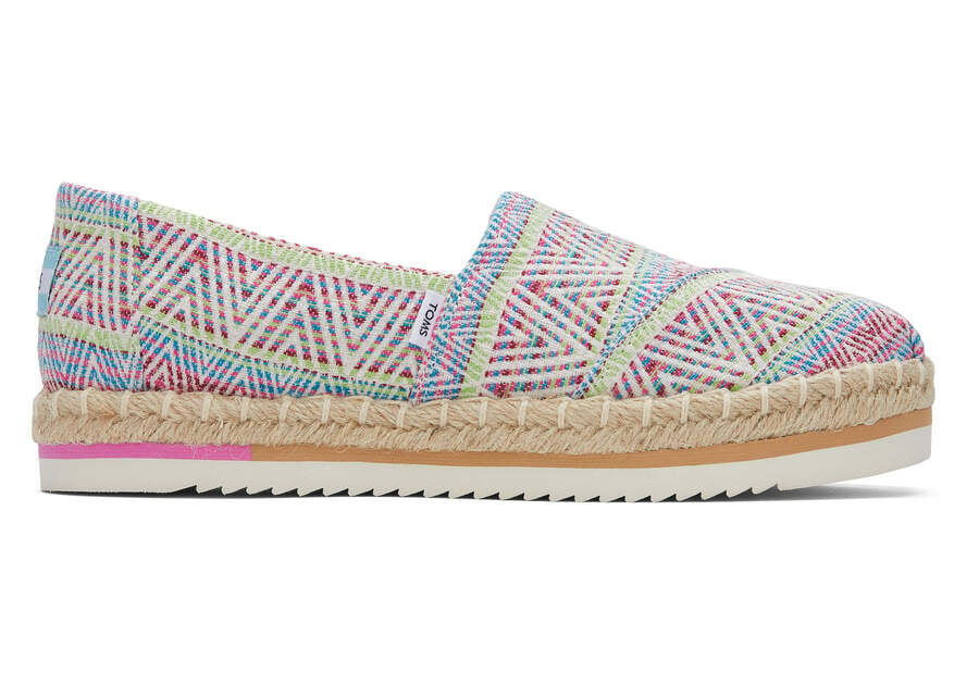 Toms Alpargata Rope Platform Női Espadrilles Bézs Magyarország | HU924-032