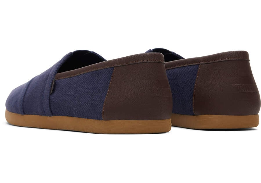 Toms Alpargata Szintetikus Trim Férfi Alpargatas Sötétkék Magyarország | HU623-235