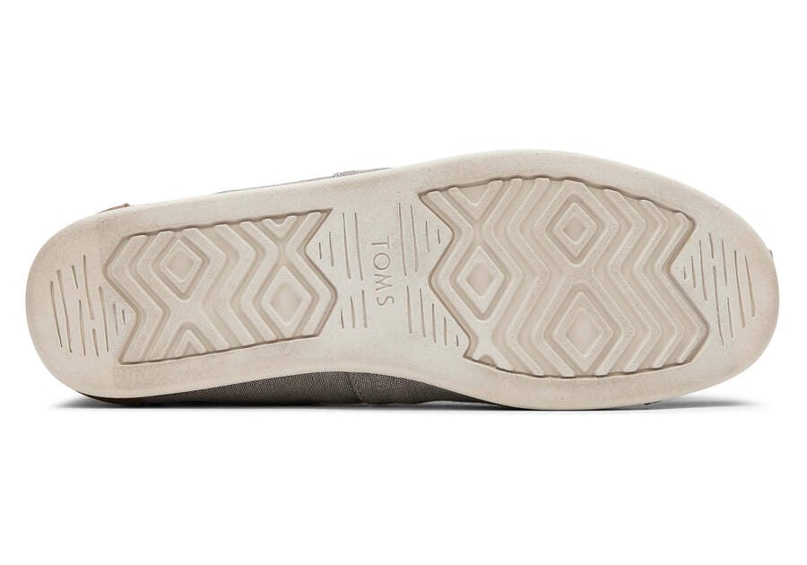 Toms Alpargata Szintetikus Trim Férfi Alpargatas Szürke Magyarország | HU719-670