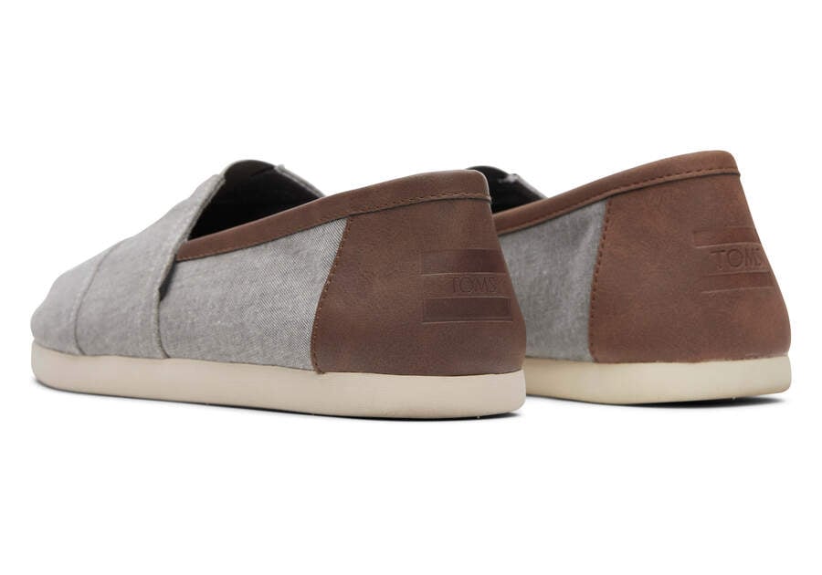 Toms Alpargata Szintetikus Trim Férfi Alpargatas Szürke Magyarország | HU719-670