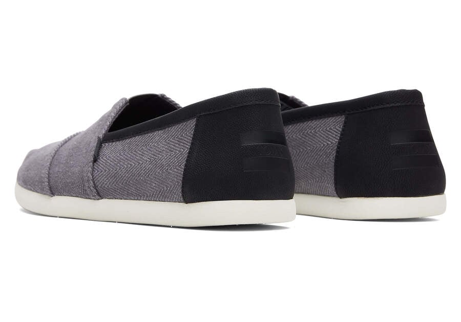 Toms Alpargata Szintetikus Trim Férfi Alpargatas Szürke Magyarország | HU739-209