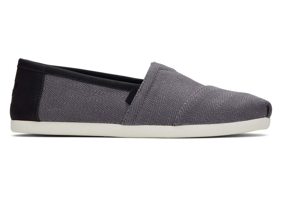 Toms Alpargata Szintetikus Trim Férfi Alpargatas Szürke Magyarország | HU739-209