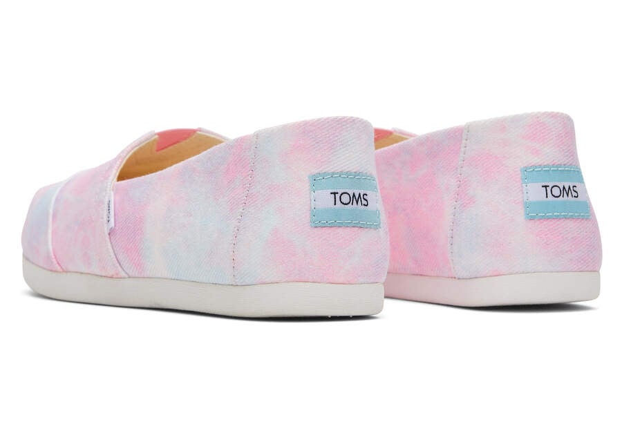 Toms Alpargata Tie-Dye Női Alpargatas Rózsaszín Magyarország | HU668-601