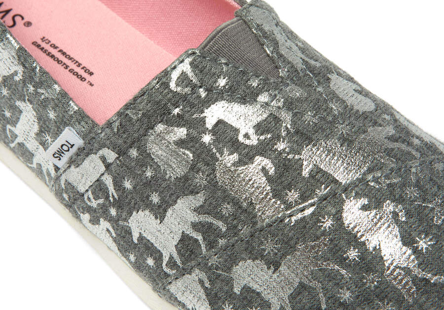 Toms Alpargata Unicorns Női Alpargatas Szürke Magyarország | HU515-857